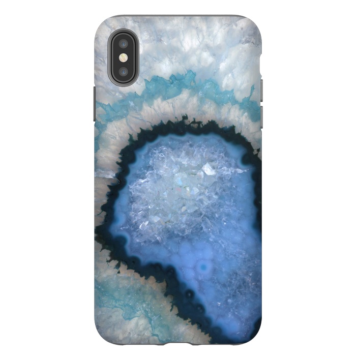 iPhone Xs Max StrongFit  Blue Agate by  Utart