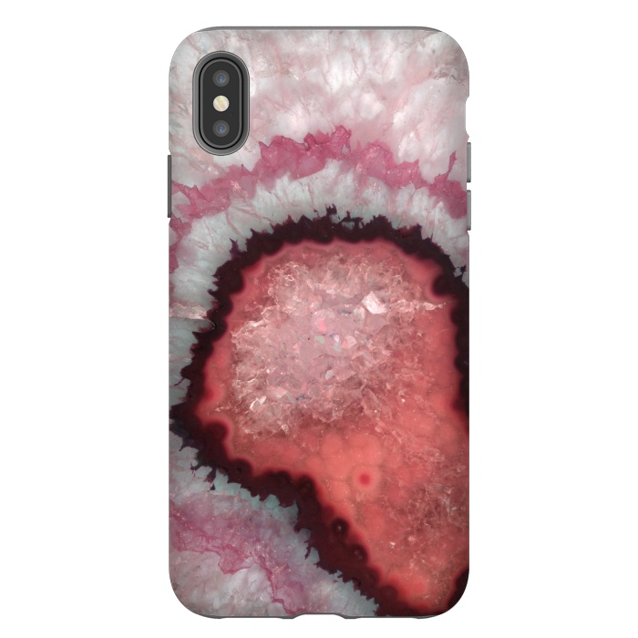 iPhone Xs Max StrongFit Coral Agate by  Utart