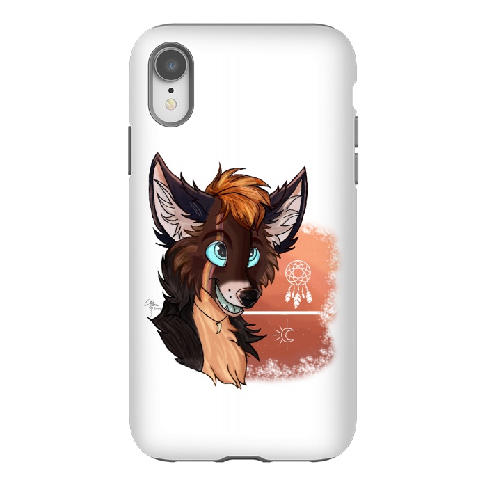 iPhone Xr StrongFit Furry by Chiterra