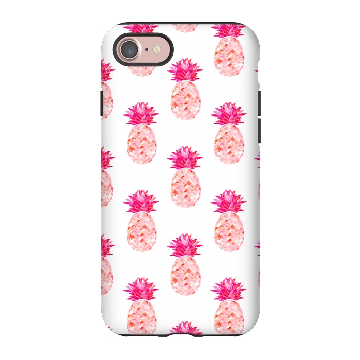 iPhone 7 StrongFit Hala Kahiki Pink Pattern  by Amaya Brydon