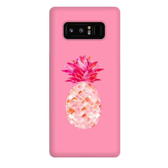 Galaxy Note 8 StrongFit  Hala Kahiki Pink by Amaya Brydon