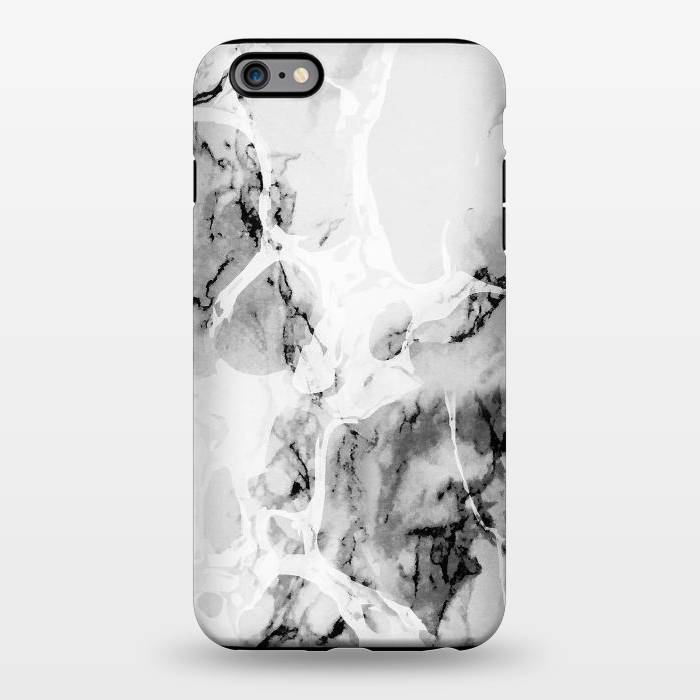 iPhone 6/6s plus StrongFit Monochrome marble texture by Oana 