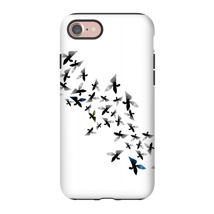 iPhone 7 StrongFit Origami Birds by Amaya Brydon