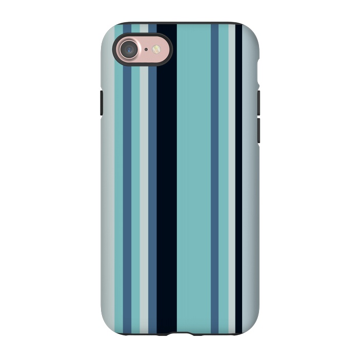 iPhone 7 StrongFit Vertical Stripe Pattern by Dhruv Narelia