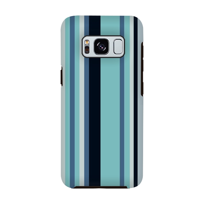 Galaxy S8 StrongFit Vertical Stripe Pattern by Dhruv Narelia