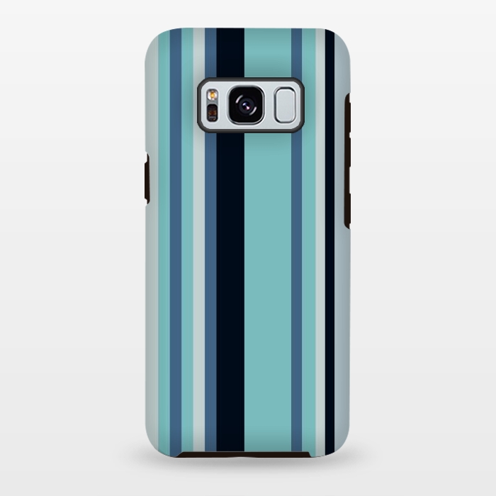 Galaxy S8 plus StrongFit Vertical Stripe Pattern by Dhruv Narelia