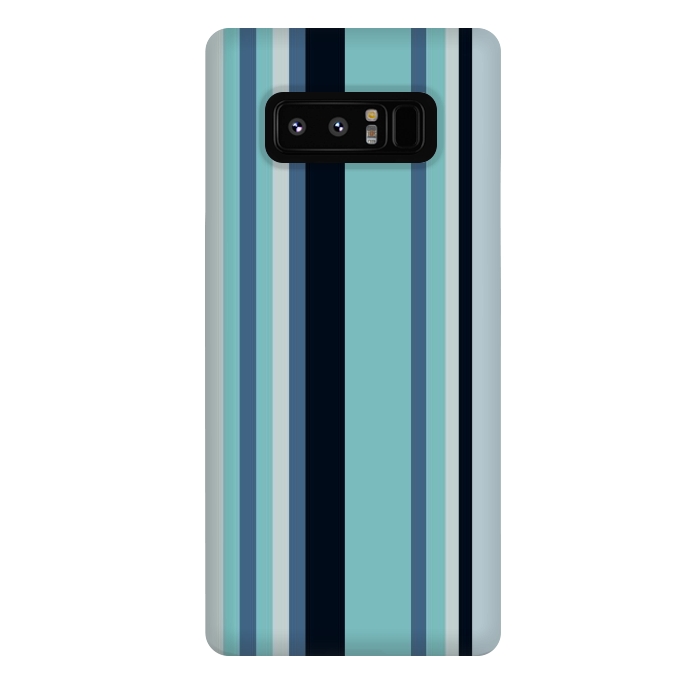 Galaxy Note 8 StrongFit Vertical Stripe Pattern by Dhruv Narelia