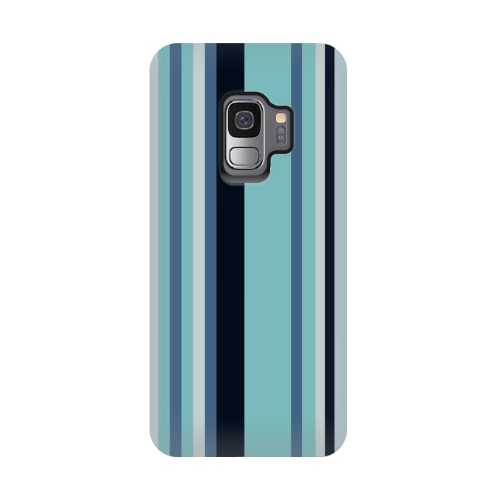 Galaxy S9 StrongFit Vertical Stripe Pattern by Dhruv Narelia