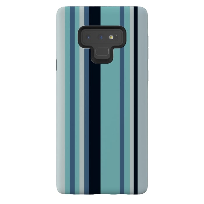Galaxy Note 9 StrongFit Vertical Stripe Pattern by Dhruv Narelia