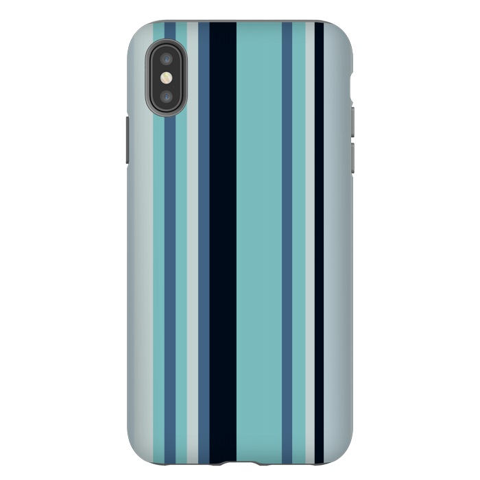 iPhone Xs Max StrongFit Vertical Stripe Pattern by Dhruv Narelia