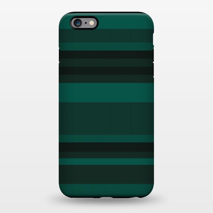iPhone 6/6s plus StrongFit Green Stripes by Dhruv Narelia