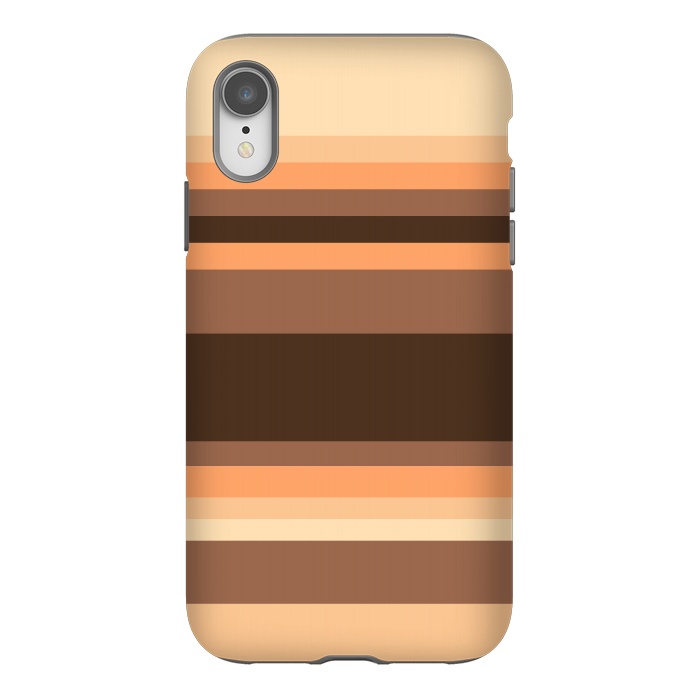 iPhone Xr StrongFit Stripes Pattern by Dhruv Narelia