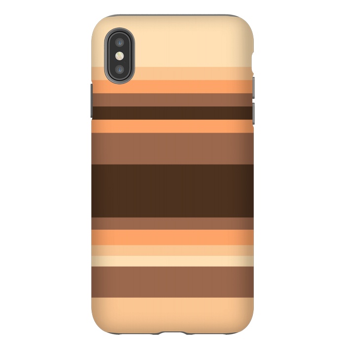 iPhone Xs Max StrongFit Stripes Pattern by Dhruv Narelia