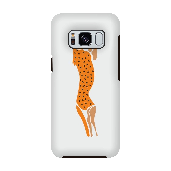 Galaxy S8 StrongFit Running Cheetah by Creativeaxle