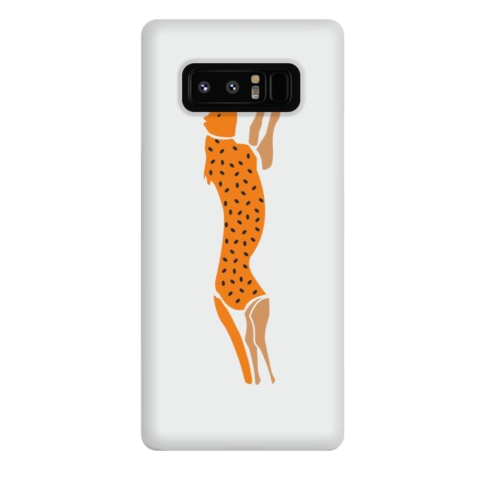 Galaxy Note 8 StrongFit Running Cheetah by Creativeaxle
