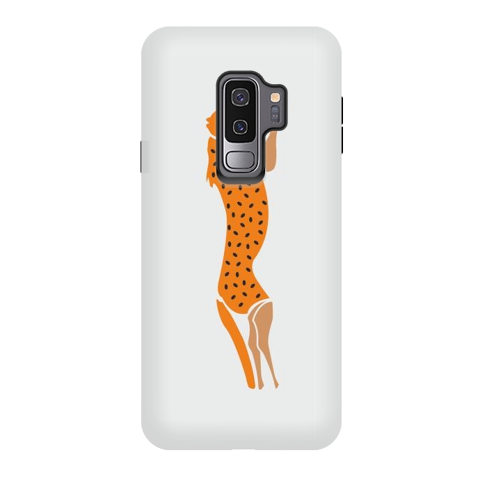 Galaxy S9 plus StrongFit Running Cheetah by Creativeaxle