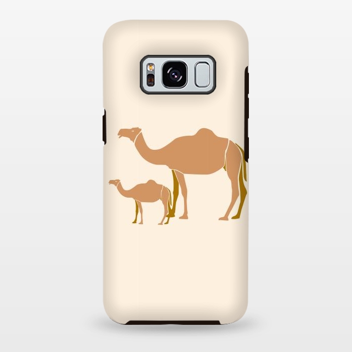 Galaxy S8 plus StrongFit Camel Mother by Creativeaxle