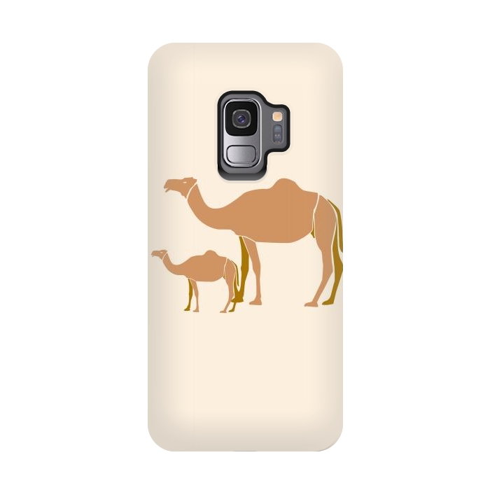 Galaxy S9 StrongFit Camel Mother by Creativeaxle