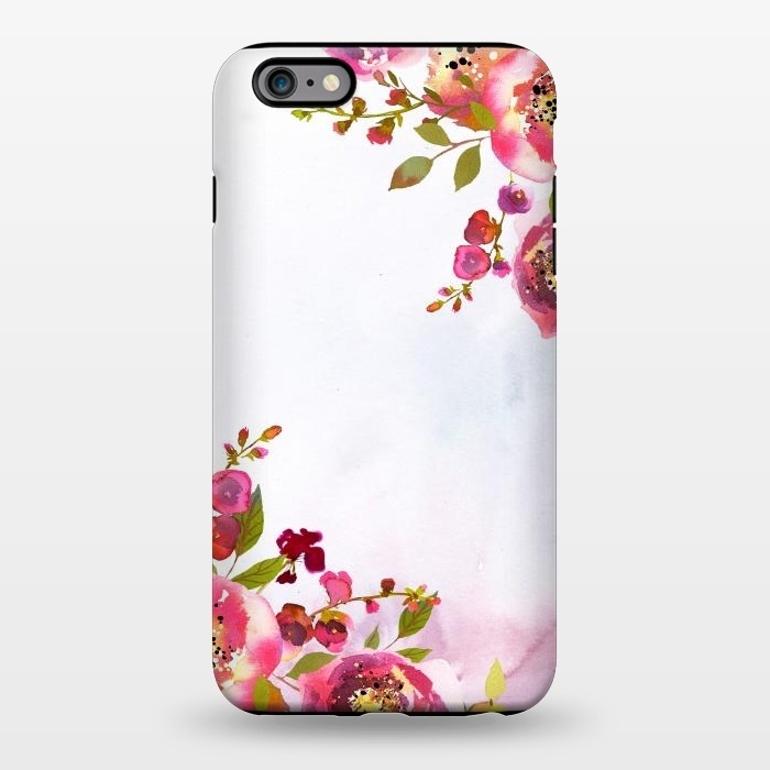 iPhone 6/6s plus StrongFit Pink Florals by  Utart