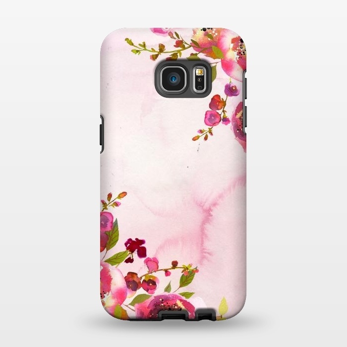 Galaxy S7 EDGE StrongFit Hand drawn Flower bouquets by  Utart