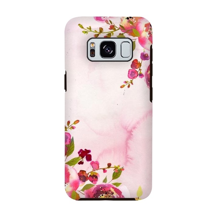 Galaxy S8 StrongFit Hand drawn Flower bouquets by  Utart