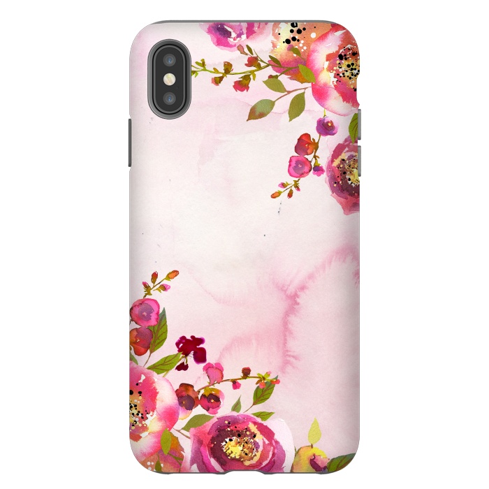 iPhone Xs Max StrongFit Hand drawn Flower bouquets by  Utart