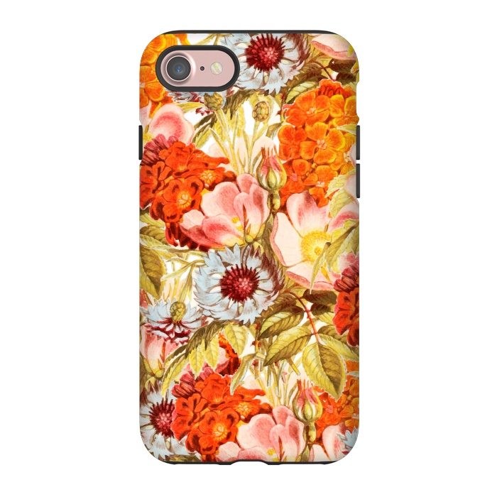 iPhone 7 StrongFit Coral Bloom by Uma Prabhakar Gokhale