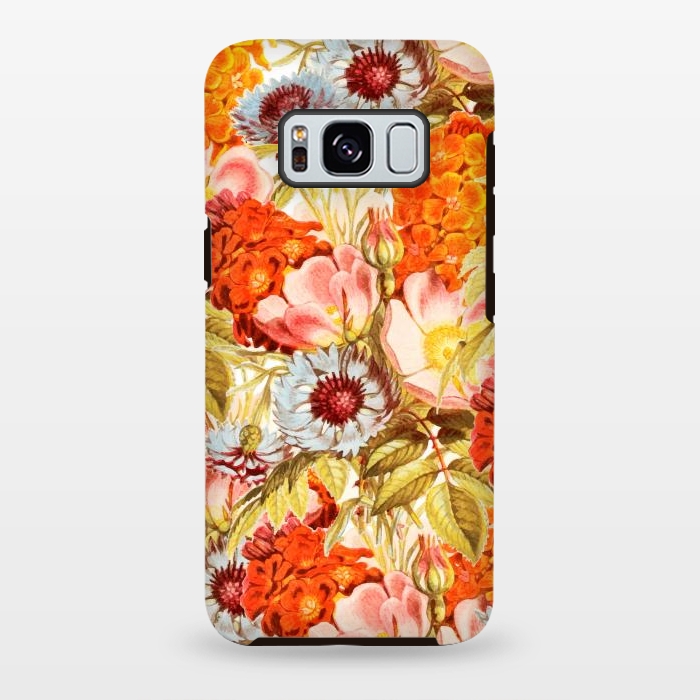 Galaxy S8 plus StrongFit Coral Bloom by Uma Prabhakar Gokhale