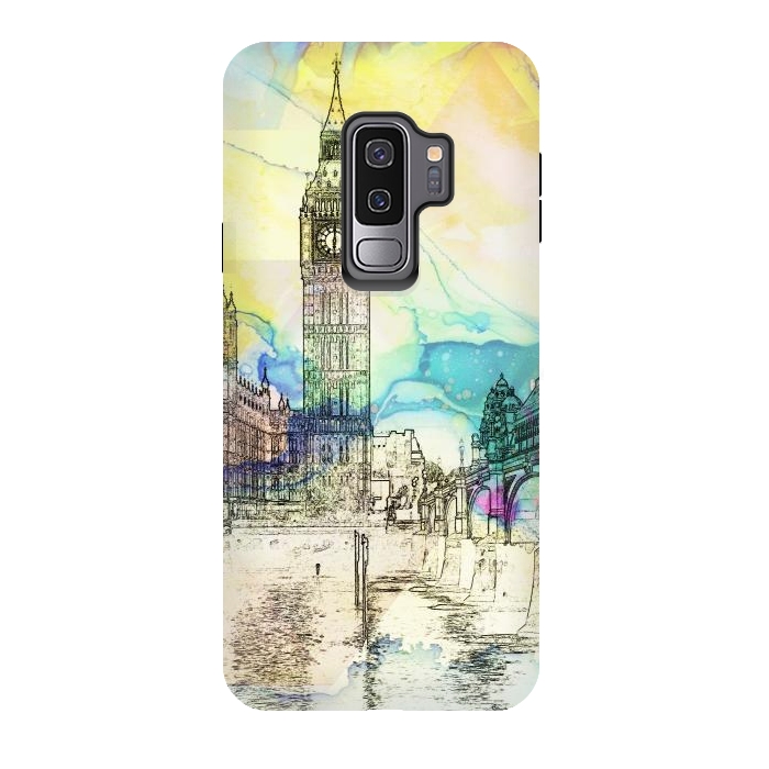 Galaxy S9 plus StrongFit Big Ben travel sketch, London United Kingdom by Oana 