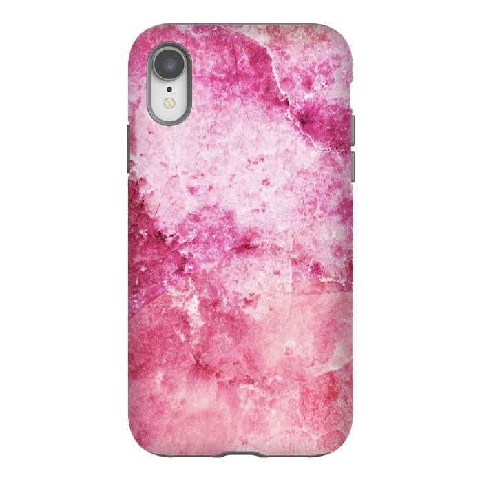iPhone Xr StrongFit Pink fuchsia elegant marble by Oana 