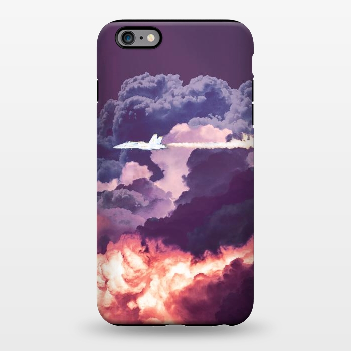 iPhone 6/6s plus StrongFit Plane and purple clouds by Oana 