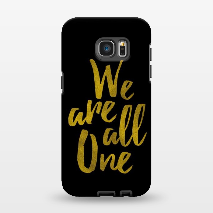 Galaxy S7 EDGE StrongFit We Are All One by Majoih