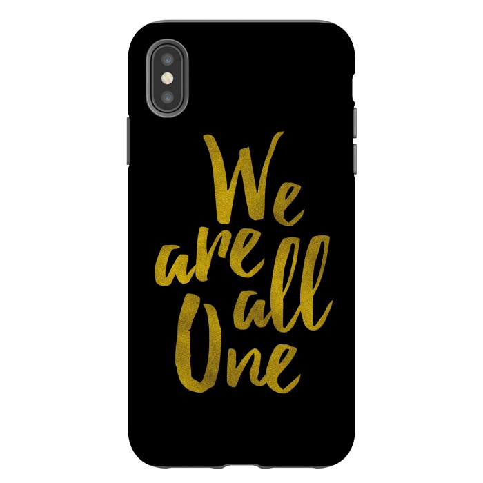 iPhone Xs Max StrongFit We Are All One by Majoih