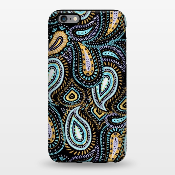 iPhone 6/6s plus StrongFit Hand sketched paisley pattern by Oana 