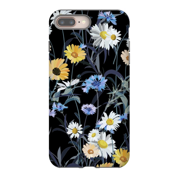 iPhone 7 plus StrongFit Daisy wild flower meadow by Oana 