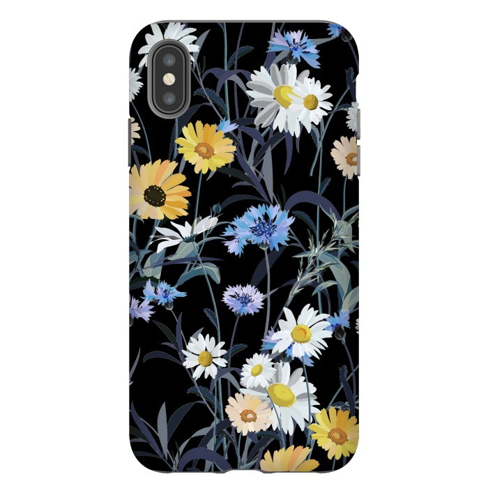 iPhone Xs Max StrongFit Daisy wild flower meadow by Oana 