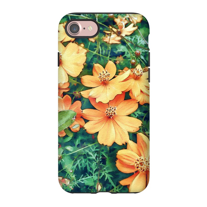 iPhone 7 StrongFit Floral Garden by Creativeaxle