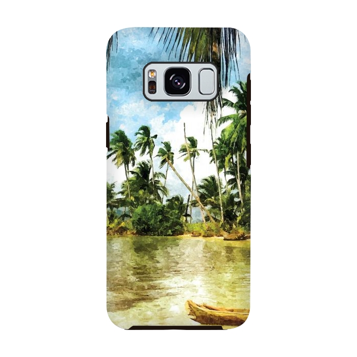 Galaxy S8 StrongFit Beach for Love by Creativeaxle