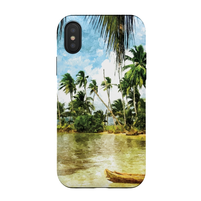 iPhone Xs / X StrongFit Beach for Love by Creativeaxle