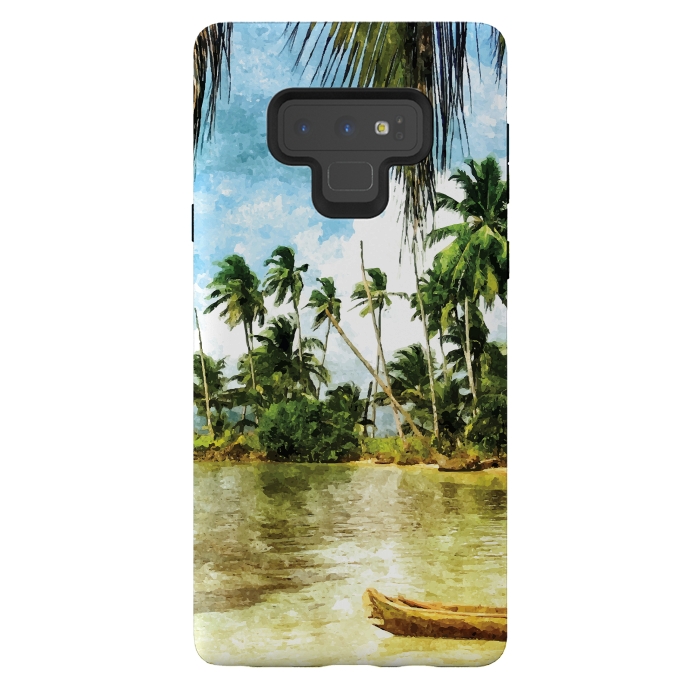 Galaxy Note 9 StrongFit Beach for Love by Creativeaxle