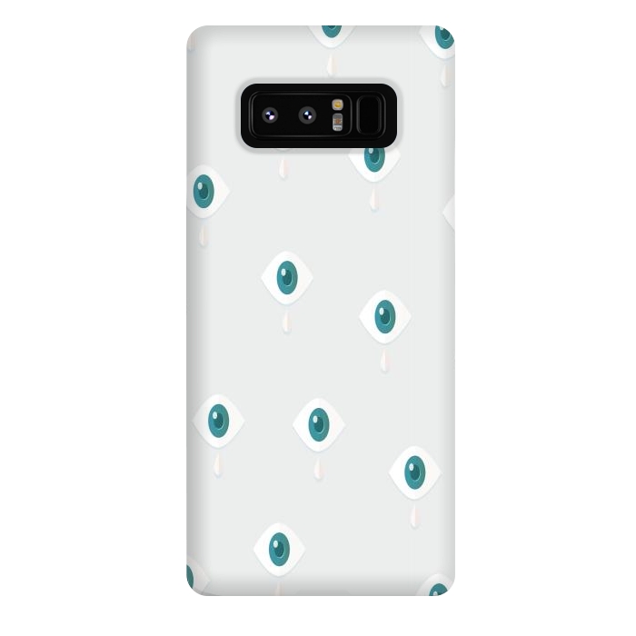 Galaxy Note 8 StrongFit S.Blue Eyes by Joanna Vog