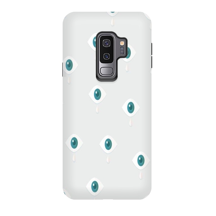 Galaxy S9 plus StrongFit S.Blue Eyes by Joanna Vog