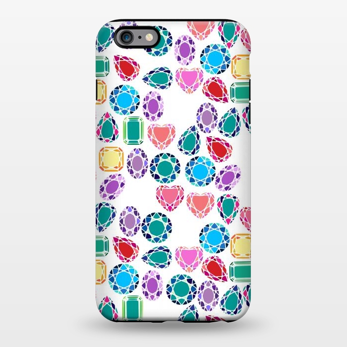 iPhone 6/6s plus StrongFit Colorful Gemstones by Karolina