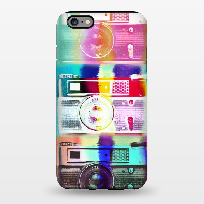 iPhone 6/6s plus StrongFit Vintage cameras watercolor illustration by Oana 