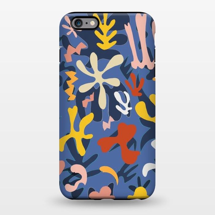 iPhone 6/6s plus StrongFit Colorful Matisse inspired colorful pattern by Oana 