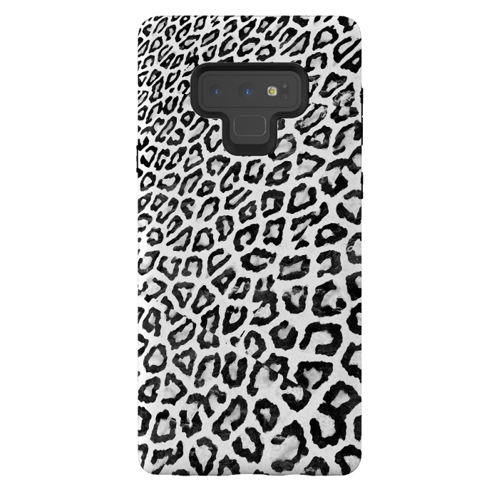 Galaxy Note 9 StrongFit Leopard print perspective effect by Oana 