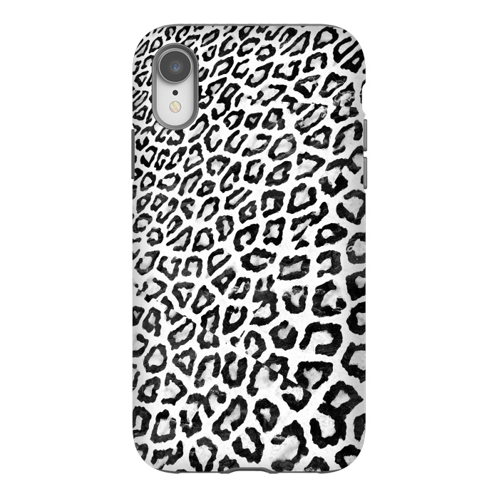 iPhone Xr StrongFit Leopard print perspective effect by Oana 