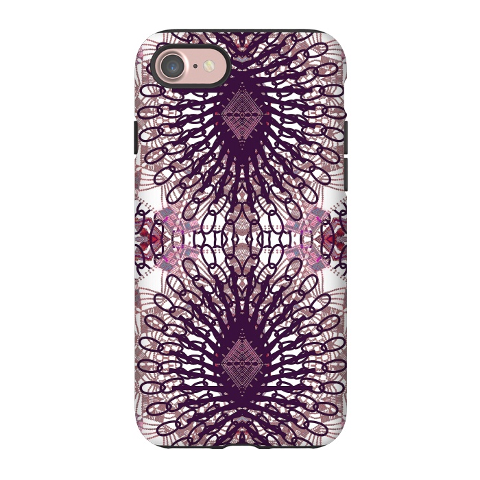 iPhone 7 StrongFit Ethnic lace and embroidery mandalas by Oana 