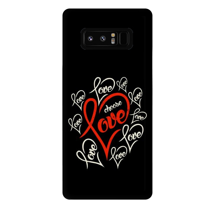 Galaxy Note 8 StrongFit choose love by TMSarts