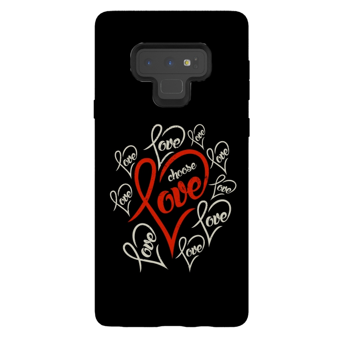 Galaxy Note 9 StrongFit choose love by TMSarts